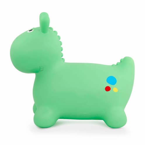 Battat Inflatable Hoppin' Dinosaur Bouncer Perspective: left