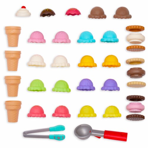 Battat Education My Ice Cream Shop Playset Perspective: left
