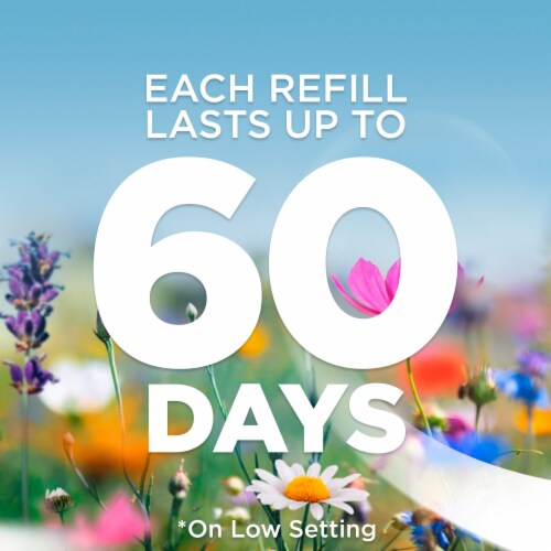 Air Wick Lavender & Chamomile Essential Oil Refills Perspective: left