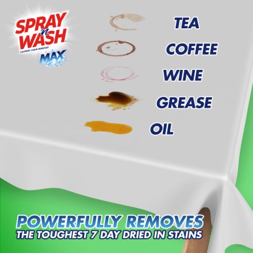 Spray 'N Wash Max with Oxi Action Pre Treat Laundry Stain Remover Spray, 16 fl oz Perspective: left