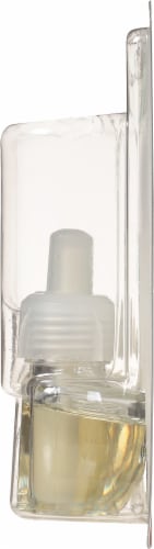 Air Wick® Plug in Refill Apple Cinnamon Medley Scented Oil Air Freshener Perspective: left