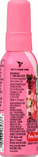 Air Wick V.I.P. Pre-Poop Toilet Spray Rosy Starlet Scent Travel size Contains Essential Oils Perspective: left