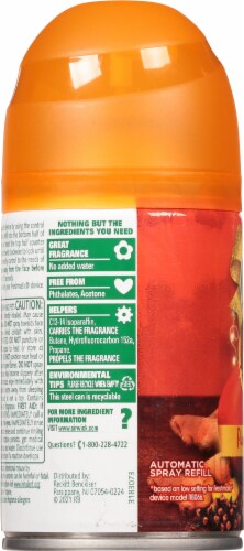 Air Wick® Pure Pumpkin Spice Automatic Spray Refill Perspective: left