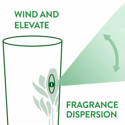 Air Wick Pure Sparkling Citrus Automatic Spray Refill Perspective: left