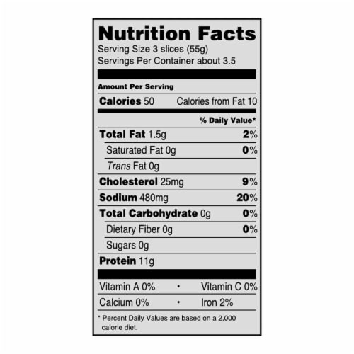 Greenfield Natural Meat Co. Uncured Smoked Black Forest Ham Perspective: left