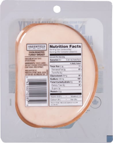 Greenfield Natural Meat Co. Oven Roasted Turkey Breast Perspective: left