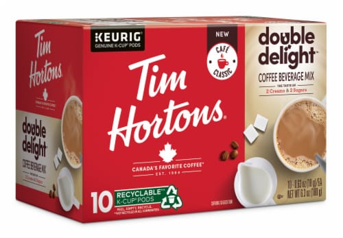 Tim Horton's double delight™ Coffee K-Cups Perspective: left