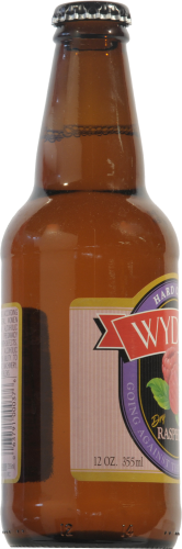 Wyder's Dry Raspberry Cider Perspective: left