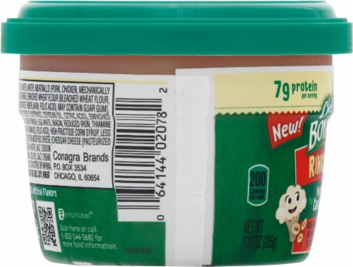 Chef Boyardee® Mini Spagetti Rings & Meatballs Microwavable Bowls Perspective: left