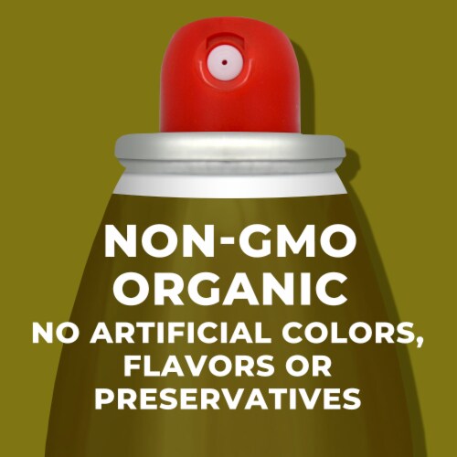 Pam Organic Olive Oil Cooking Spray Perspective: left