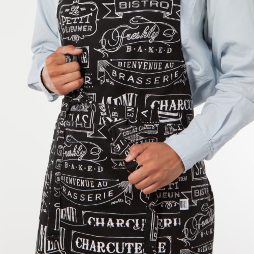 Now Designs Adjustable Straps Chalkboard Kitchen Apron Perspective: left