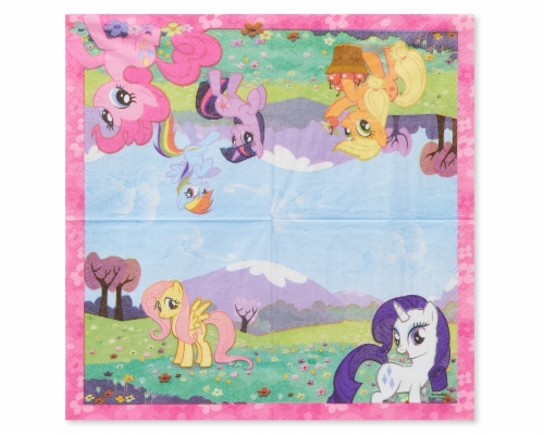 American Greetings My Little Pony Paper Lunch Napkins Perspective: left