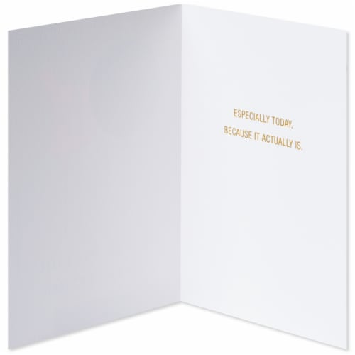 American Greetings Birthday Card (Balloons) Perspective: left