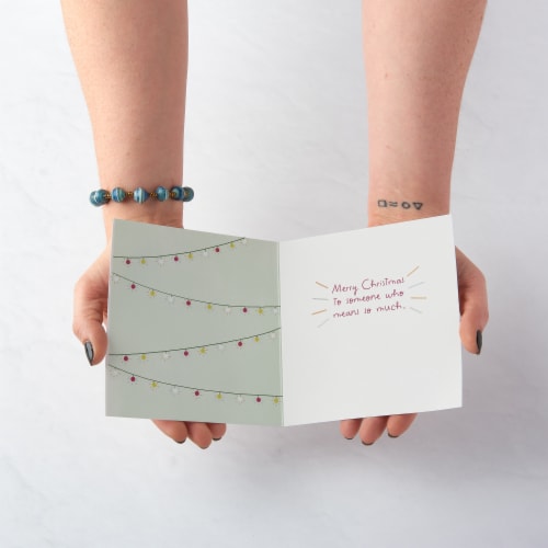 American Greetings Christmas Greeting Card (Good Things) Perspective: left