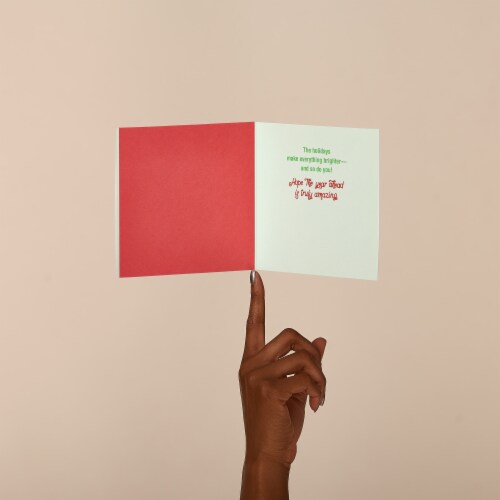 American Greetings Christmas Greeting Card (Brighter) Perspective: left
