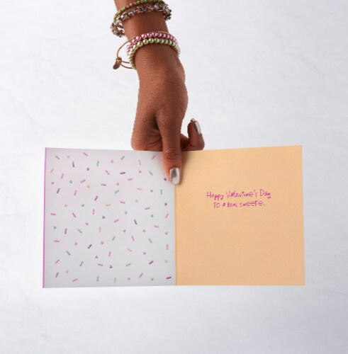 American Greetings Valentine’s Day Card (Donut) Perspective: left
