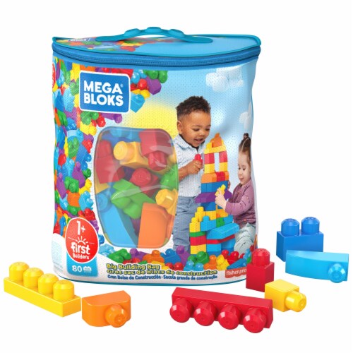 Mega Bloks® First Builders Big Building Blocks Bag Perspective: left