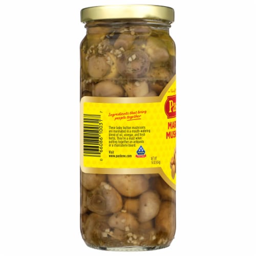 Pastene® Marinated Mushrooms Perspective: left