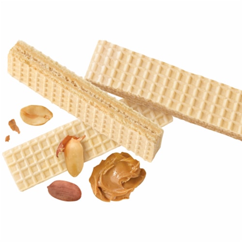 Voortman Bakery Zero Sugar Peanut Butter Wafers Perspective: left