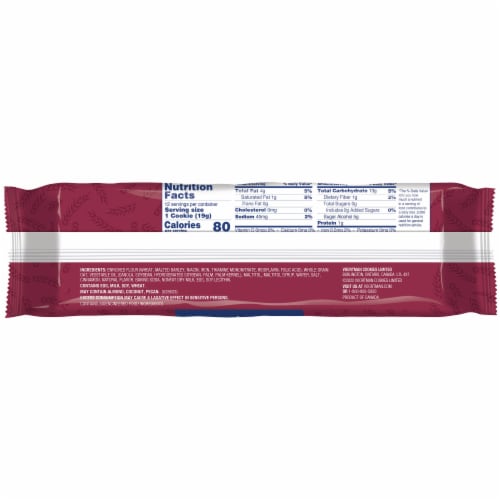 Voortman Bakery Zero Sugar Oatmeal Cookies Perspective: left