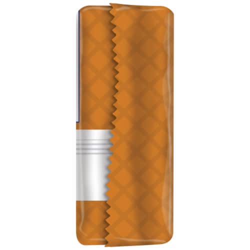 Voortman Bakery Caramel Layered Wafers Perspective: left