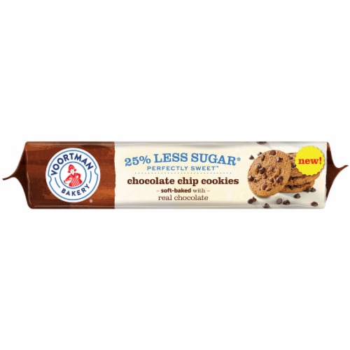 Voortman Bakery® Perfectly Sweet Chocolate Chip Cookies Perspective: left