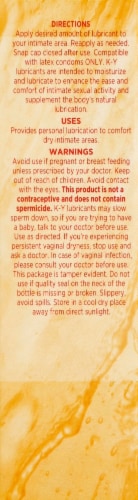 K-Y Warming Liquid Personal Lubricant Perspective: left