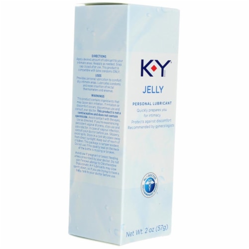 K-Y® Jelly Water-Based Personal Lubricant Perspective: left