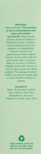 K-Y Natural Feeling Water Based Personal Lubricant with Aloe Vera Perspective: left