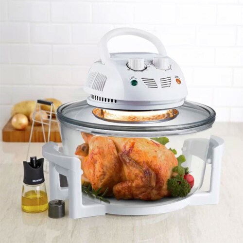 NutriChef PKAIRFR48 Kitchen Countertop 13 Quart Air Fryer