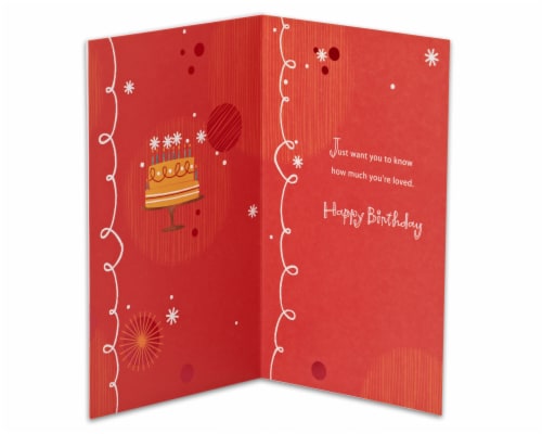 American Greetings Birthday Card for Dad (You're Loved) Perspective: left