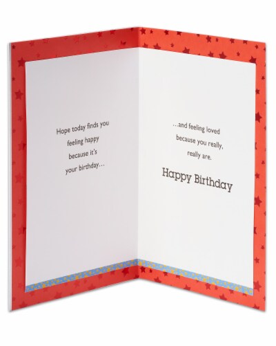 American Greetings Birthday Card (Candles Love You) Perspective: left