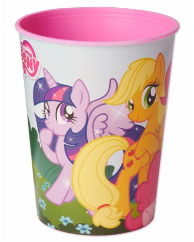 American Greetings My Little Pony Reusable Plastic Party Cups Perspective: left