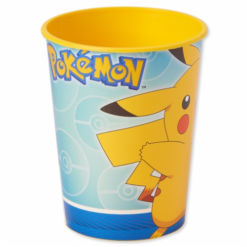 American Greetings Pokemon Reusable Plastic Party Cups Perspective: left