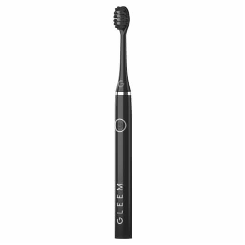 Gleem Black Electric Toothbrush Perspective: left