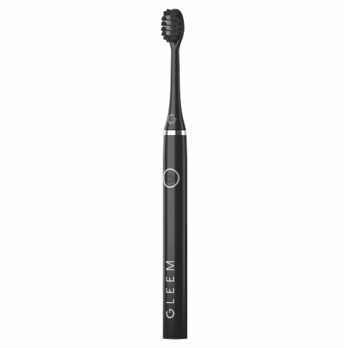 Gleem Black Electric Toothbrush Perspective: left