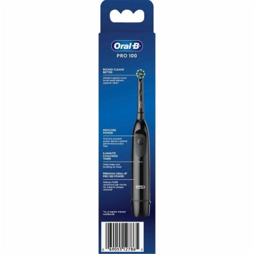 Oral-B PRO Health 100 Cross Action Power Toothbrush Perspective: left