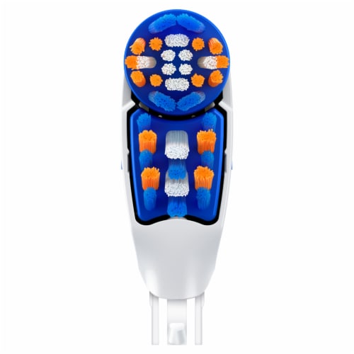 Oral-B 3D White Battery Power Toothbrush Replacement Heads Perspective: left