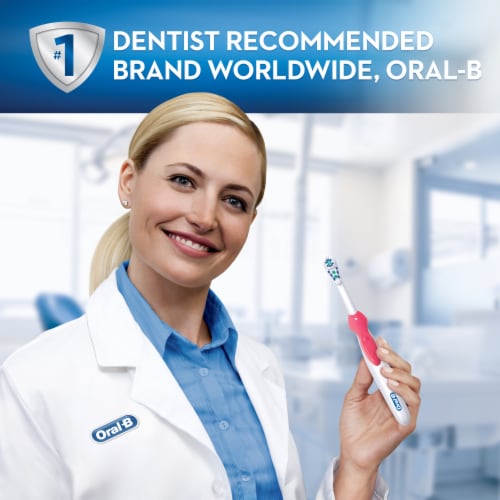 Oral-B Complete Battery Powered Toothbrush Perspective: left