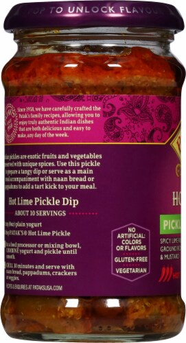 Patak's® Hot Lime Lime Pickle Relish Perspective: left