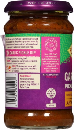 Patak's® Garlic Medium Hot Pickle Relish Perspective: left