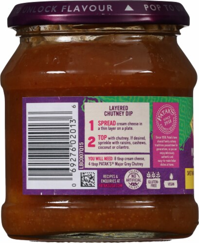 Patak's® Major Grey Mild Chutney Perspective: left