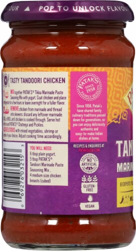 Patak's® Original Tandoori Marinade Spice Paste Perspective: left