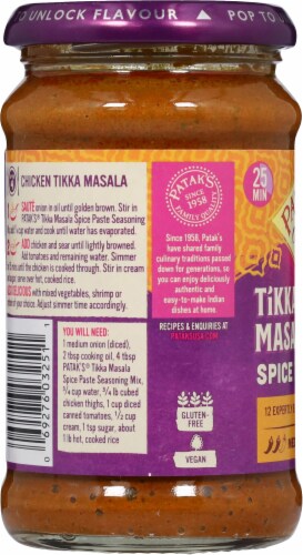 Patak's® Tikka Masala Curry Spice Paste Perspective: left