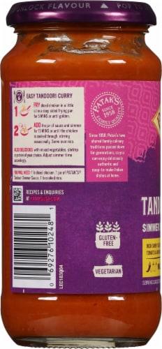 Patak's® Tandoori Simmer Sauce Perspective: left