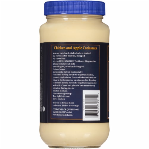 Hollywood® Safflower Mayonnaise Perspective: left
