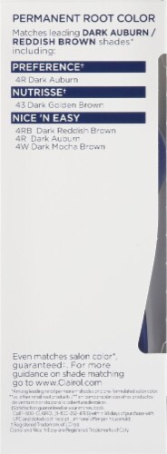 Clairol Colorblend Permanent Root Touch-Up Kit - 4R Dark Auburn/Reddish Brown Perspective: left
