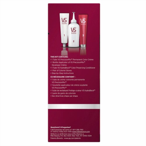 Vidal Sassoon Pro Series London Luxe Merlot Vibrant Red Ultra Vibrant Hair  Color 5RR, 1 ct - Fry's Food Stores