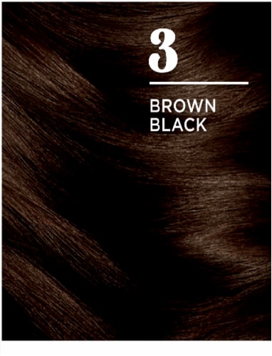 Clairol Nice'n Easy 3 Brown Black Permanent Hair Color Perspective: left