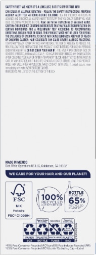 Clairol Nice'n Easy Permanent 2BB Blue Black Hair Color Perspective: left